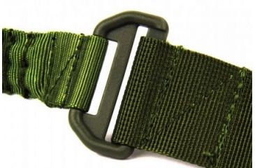 Image of Tacfire Single Point Double Bungee Rifle Sling/Snap-On Steel Clip, Green SL001OD