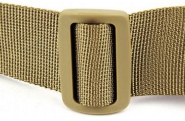 Image of Tacfire Single Point Double Bungee Rifle Sling/Snap-On Steel Clip, Tan SL001T