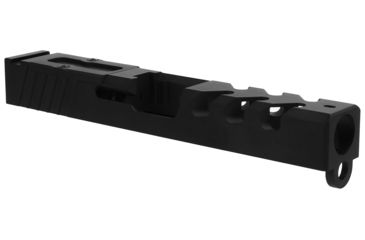 Image of TacFire Slide W/ RMR Cuts &amp; Cover Plate, Glock 23, .40 S&amp;W, 1-3 Gen, Stainless Steel, Black GLKSL-23