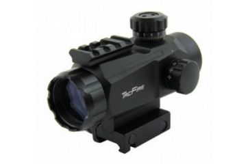 Image of Tacfire Tactical 1X35 Dual Ill. Red/Green Multi-Reticle Sight w/Top Accessory Rail, Black RD008