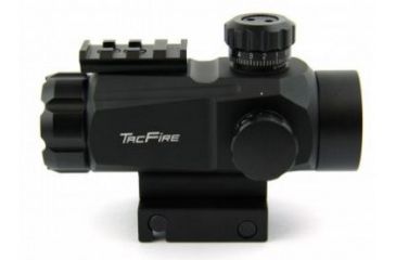 Image of Tacfire Tactical 1X35 Dual Ill. Red/Green Multi-Reticle Sight w/Top Accessory Rail, Black RD008