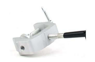 Image of Tacfire Universal Boat Deck Clamp-On Fishing Rod Holder/Aluminum, Heavy Duty, Silver FA001