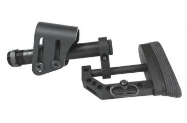 Image of Tacmod AR-15 Complete Buttstock Assembly, Matte Black, 770202