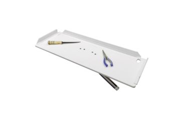 Image of TACO Marine 32" Poly Filet Table w/Adjustable Gunnel Mount - White 45933