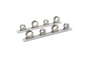 Image of TACO Marine 4-Rod Hanger w/Poly Rack - Polished Stainless Steel 45918