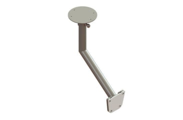 Image of TACO Marine High Polish Stainless Steel Side Mount Table Pedestal Receptor, F16-0080