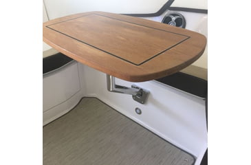 Image of TACO Marine High Polish Stainless Steel Side Mount Table Pedestal Receptor, F16-0080