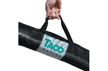 Image of TACO Marine Outrigger Black Mesh Carry Bag - 72" x 12" 63407