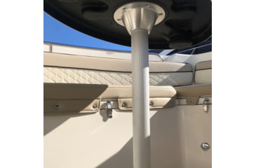 Image of TACO Marine Surface-Mount Pedestal Table Base For 2.375in Post - Base, 7in, Z10-4067BLY60MM