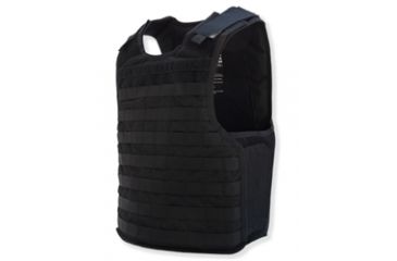 Image of Tacprogear Covert Vest, Tactical, Carrier Only, Medium, Black, Black, Medium V-CVT1-BK-MD