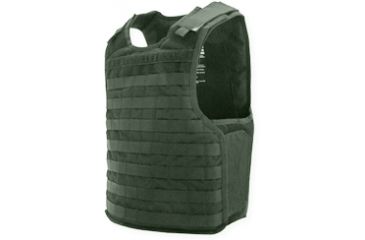 Image of Tacprogear Covert Vest, Tactical, Carrier Only, Medium, Olive Drab Green, Olive Drab Green, Medium V-CVT1-OD-MD