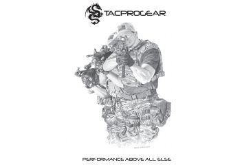 Image of TacProGear Dick Kramer Original Poster Print, White/Black, 18in x 24in AC-DKP1