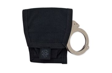 Image of Tacprogear Double Handcuff Pouch, Black, Black P-DBLCF1-BK
