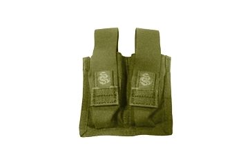 Image of Tacprogear Double Pistol Mag Pouch w/ Griptite, Coyote Tan, Coyote P-DPGT1-CT
