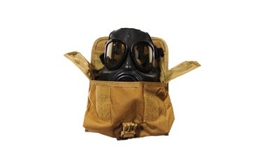 Image of Tacprogear Gas Mask Pouch, Coyote Tan, Coyote P-GSMK1-CT