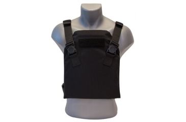 Image of TacProGear Low Visibility Plate Carrier / Carrier Only, Black, One Size, V-LVPC1-BK