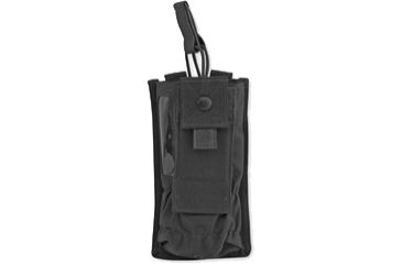 Image of Tacprogear MBITR Radio Pouch, Black, Black P-MBTR1-BK