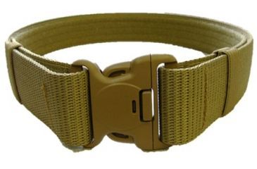 Image of Tacprogear Military Style Web Belt with Side Release Buckles, Coyote BT-MWB1-CT