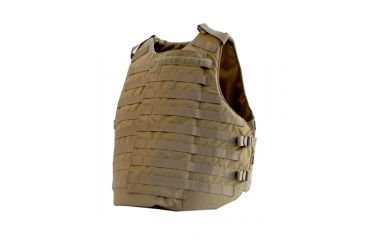 Image of TacProGear Outer Tactical Vest, Carrier Only, 2XL, Coyote V-OTV1-CT-2X