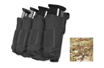 Image of Tacprogear Quad Pistol Mag Pouch w/ Griptite, Multicam, Multicam P-QPGT1-MC