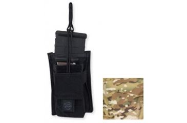 Image of Tacprogear Single Rifle Mag Pouch w/ Universal Pistol Mag Pocket, Multicam, Multicam P-RPM1-MC
