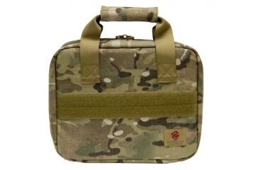 Image of TacProGear Tactical Pistol Case with Pistol Wheel, Multicam B-TPC1-MC