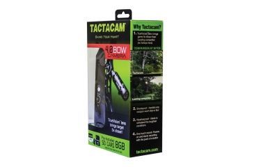 Image of Tactacam 4.0 Bow Hunting Action Camera w/ Flat Black Stabilizer, Black TA-4-BOW