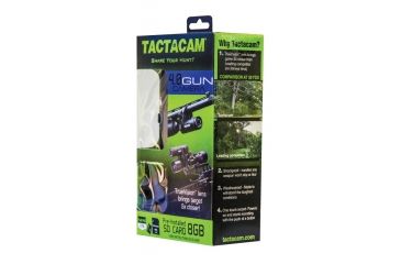 Image of Tactacam 4.0 Firearm Action Camera w/ Custom Gun Mount, Black TA-4-GUN
