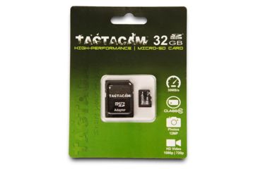 Image of Tactacam Class 10 32GB SD Card for Tactacam 2.0, Black 32GBSD