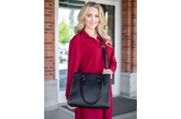 Image of Tactica Compact Concealed Carry Handbag, Black, TT-PR-M0160-BK-D