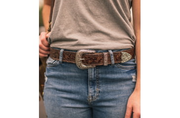 Image of Tactica Embossed 1-1/4in Steel Core Gun Belt - Womens, Tan, 3x, TT-GB-EMSSD-TN-3X-125-SC
