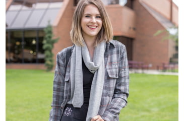 Image of Tactica Proud To Protect Plaid Flannel Shirt, Grey, Small, TT-SHR-AW18M406013-GY-S