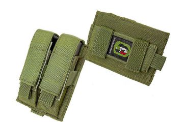 Image of TAG Duty Horizontal/Vertical Pistol Mag (2) Pouch