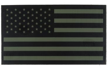 Image of Tactical Assault Gear IR American Flag Patch Left Olive Drab 956156