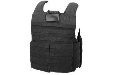 Image of Tactical Assault Gear Rampage Releasable Armor Carrier, Small/Medium, Black 812449 