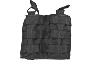 Image of Tactical Assault Gear MOLLE Double Shingle 2 Magazine Pouch, Black 816370