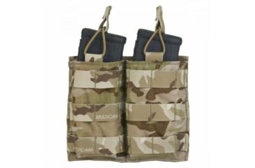 Image of Tactical Assault Gear MOLLE Double Shingle Mag (2) Pouch, Mc Arid 835984
