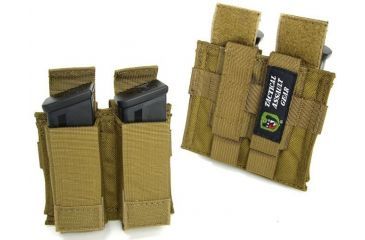 Image of TAG MOLLE Enhanced Double Stacked 45 Pistol Mag 2 Pouch