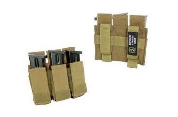 Image of TAG MOLLE Enhanced Pistol Mag 3 Pouch MPM3ECT