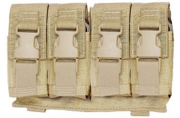 Image of TAG MOLLE Flash-Bang Grenade 4 Pouch - Coyote MFB4CT