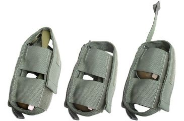 Image of Tactical Assault Gear MOLLE Grenade Elevator Pouch, Ranger Green 812286