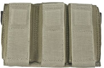 Image of Tactical Assault Gear MOLLE Magnet Universal Pistol Magazine 3 Pouch, Ranger Green 812281