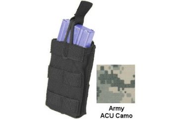 Image of Tactical Assault Gear MOLLE Shingle/Pistol Enhanced 1 Mag Pouch, Army ACU 812206