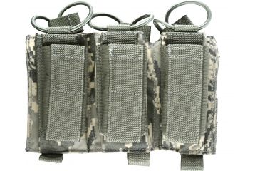 Image of Tactical Assault Gear MOLLE Shingle Pistol Enhanced 3 Magazine Pouch, ABU 814957