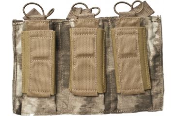 Image of Tactical Assault Gear Molle Shinglepistol Enhanced 3 Magazine Pouch A Tacs 813421