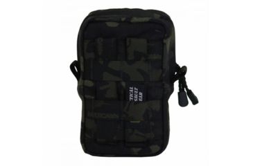 Image of Tactical Assault Gear MOLLE Small Up Utility Pouch, Mc Black 836013