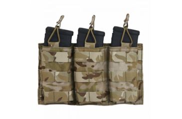 Image of Tactical Assault Gear MOLLE Triple Shingle with Bungee - Tactical Pouches, Mc Arid 835989