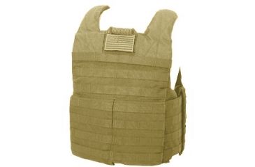 Image of Tactical Assault Gear Rampage Releasable Armor Carrier Smallmedium Coyote Tan 812450