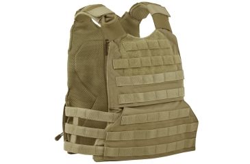 Image of Releasable Integrated Hybrid Vest, Coyote Tan, Large