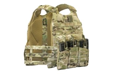 Image of Releasable Integrated Hybrid Vest, Multicam, XL